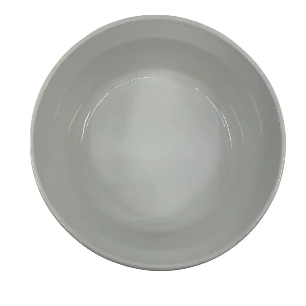 CorningWare French White F-5-B Round Casserole Dish w/Lid 1.6L Ribbed